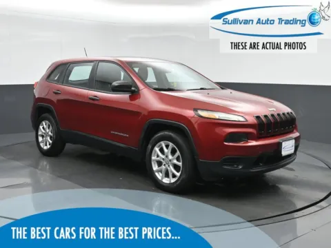 Red 2014 Jeep Cherokee Sport for sale in Fredericksburg, VA