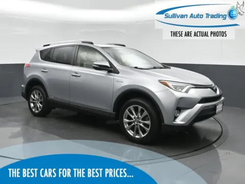 Silver 2018 Toyota RAV4 Hybrid Limited for sale in Fredericksburg, VA