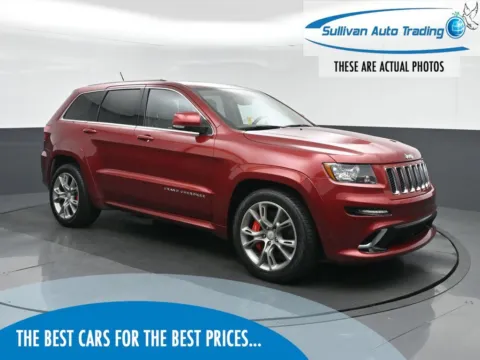 Red 2012 Jeep Grand Cherokee SRT8 for sale in Fredericksburg, VA