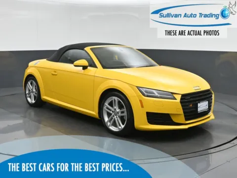 Yellow 2016 Audi TT 2.0T Roadster for sale in Fredericksburg, VA