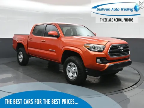Red 2016 Toyota Tacoma SR5 for sale in Fredericksburg, VA