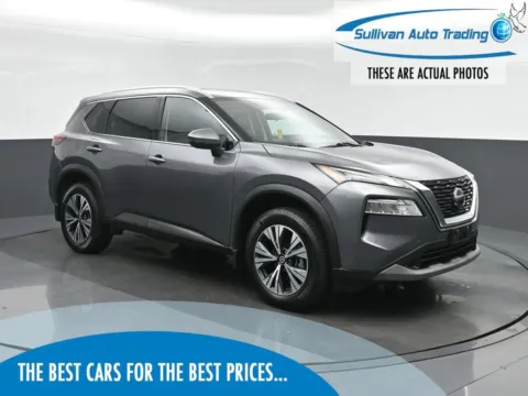 Gray 2021 Nissan Rogue SV for sale in Fredericksburg, VA