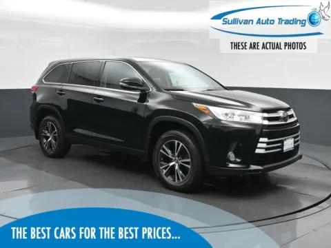 Black 2019 Toyota Highlander LE Plus for sale in Fredericksburg, VA