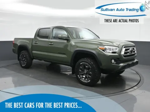 Green 2021 Toyota Tacoma SR5 for sale in Fredericksburg, VA