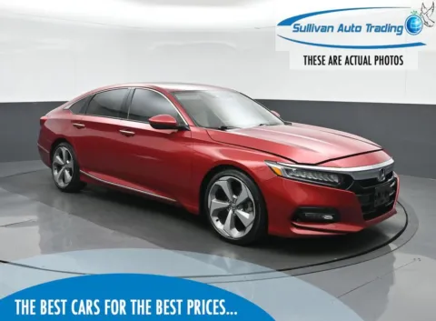 Red 2018 Honda Accord Touring 2.0T for sale in Fredericksburg, VA