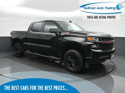 Black 2019 Chevrolet Silverado 1500 Custom Trail Boss for sale in Fredericksburg, VA