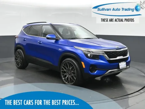 Blue 2021 Kia Seltos S for sale in Fredericksburg, VA