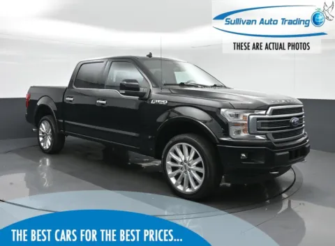 Black 2018 Ford F-150 Limited for sale in Fredericksburg, VA