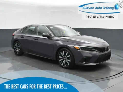 Blue 2023 Honda Civic EX-L for sale in Fredericksburg, VA