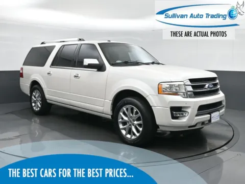 White 2017 Ford Expedition EL Limited for sale in Fredericksburg, VA