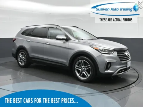 White 2018 Hyundai Santa Fe SE Ultimate for sale in Fredericksburg, VA