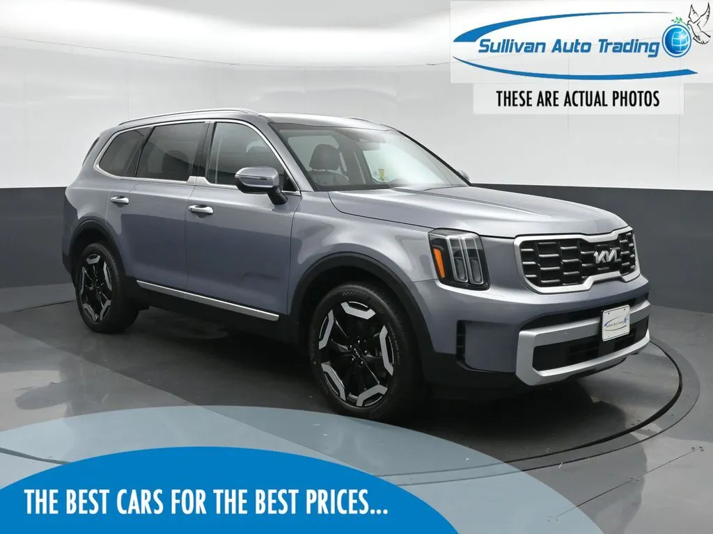 Silver 2023 Kia Telluride S for sale in Fredericksburg, VA