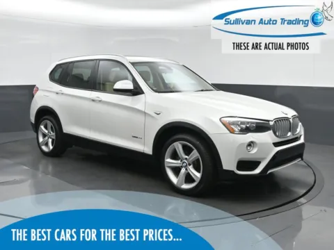White 2017 BMW X3 sDrive28i for sale in Fredericksburg, VA