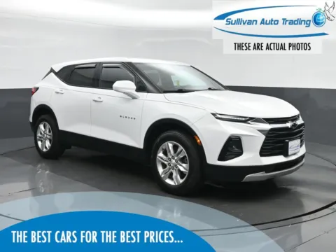 White 2021 Chevrolet Blazer LT for sale in Fredericksburg, VA
