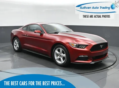 Red 2016 Ford Mustang V6 for sale in Fredericksburg, VA