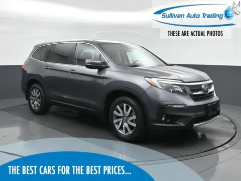 Gray 2021 Honda Pilot EX-L for sale in Fredericksburg, VA