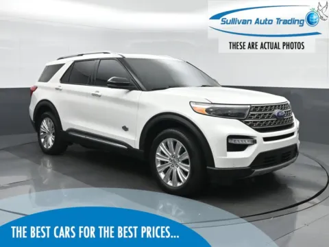 White 2021 Ford Explorer King Ranch for sale in Fredericksburg, VA