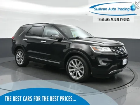 Black 2017 Ford Explorer Limited for sale in Fredericksburg, VA
