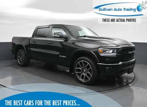 Black 2021 Ram 1500 Laramie for sale in Fredericksburg, VA
