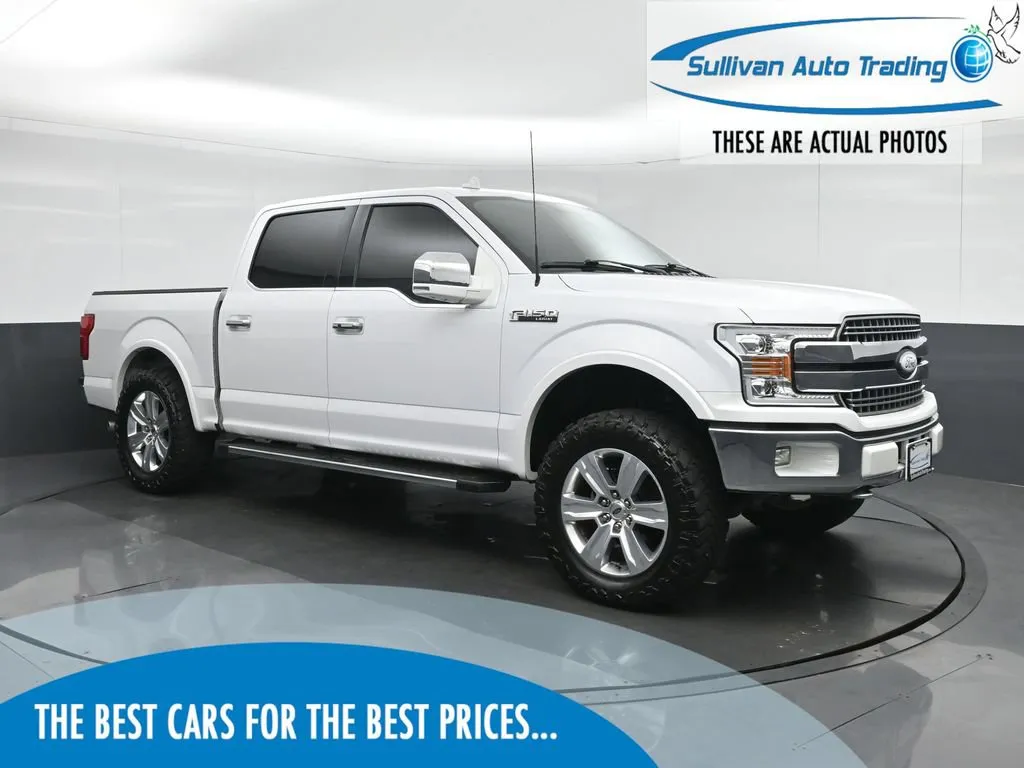 White 2018 Ford F-150 Lariat for sale in Fredericksburg, VA
