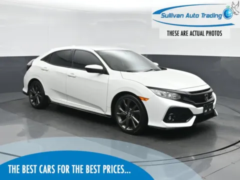 White 2018 Honda Civic Sport for sale in Fredericksburg, VA