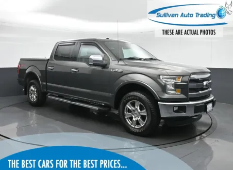 Gray 2016 Ford F-150 Lariat for sale in Fredericksburg, VA