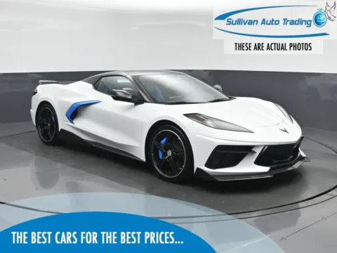 White 2021 Chevrolet Corvette Stingray for sale in Fredericksburg, VA