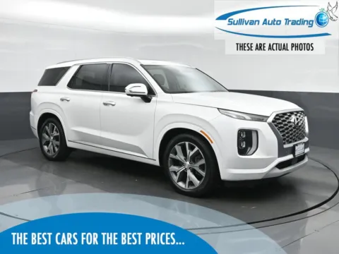 White 2022 Hyundai Palisade Limited for sale in Fredericksburg, VA