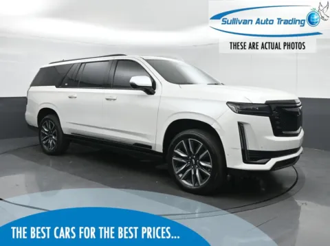 White 2021 Cadillac Escalade ESV Sport Platinum for sale in Fredericksburg, VA