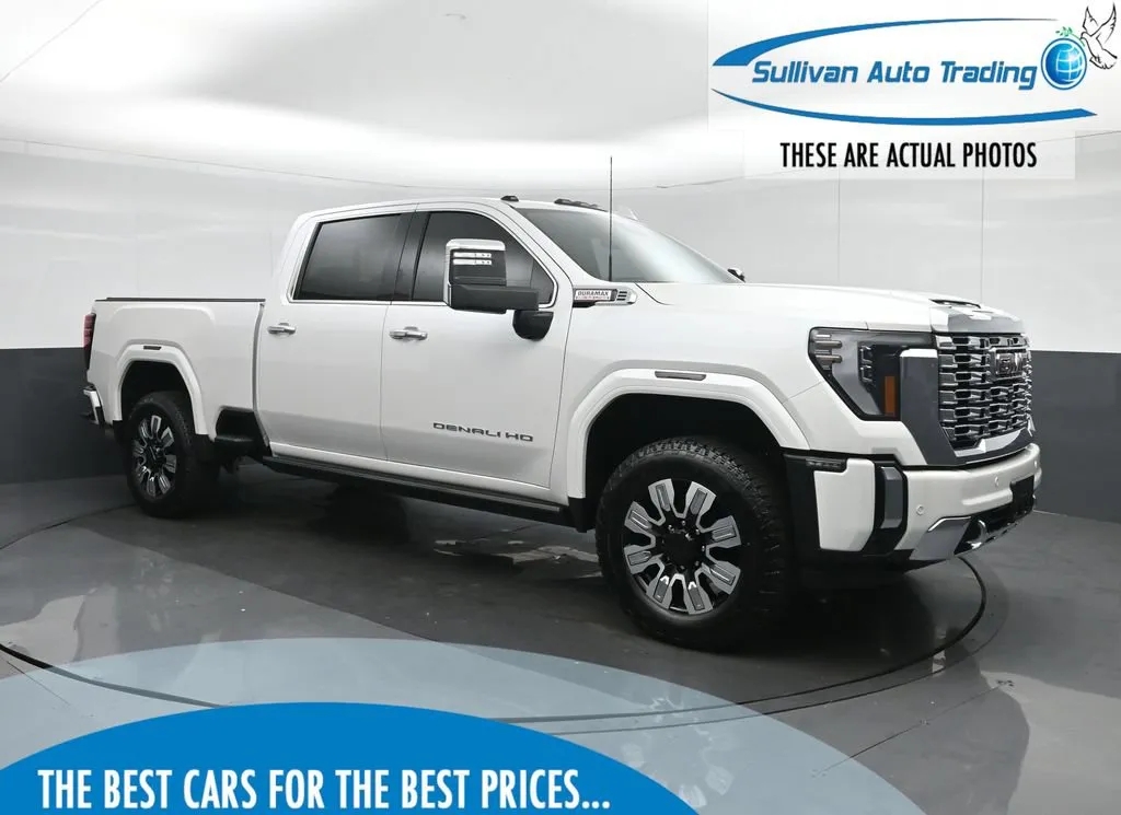 White 2024 GMC Sierra 2500 HD Denali for sale in Fredericksburg, VA