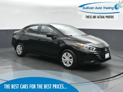 Black 2025 Nissan Versa 1.6 S for sale in Fredericksburg, VA