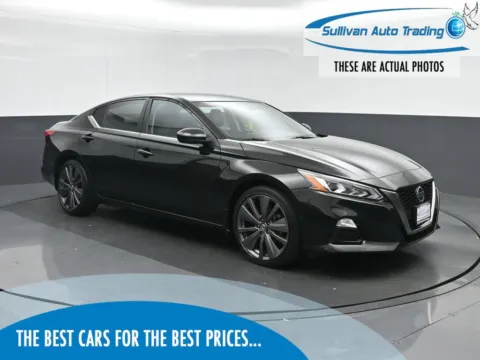 Black 2021 Nissan Altima 2.5 SR for sale in Fredericksburg, VA