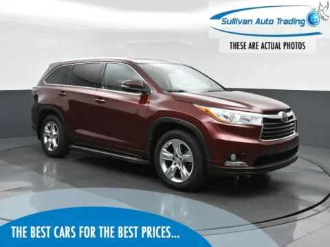 Black 2014 Toyota Highlander Limited for sale in Fredericksburg, VA