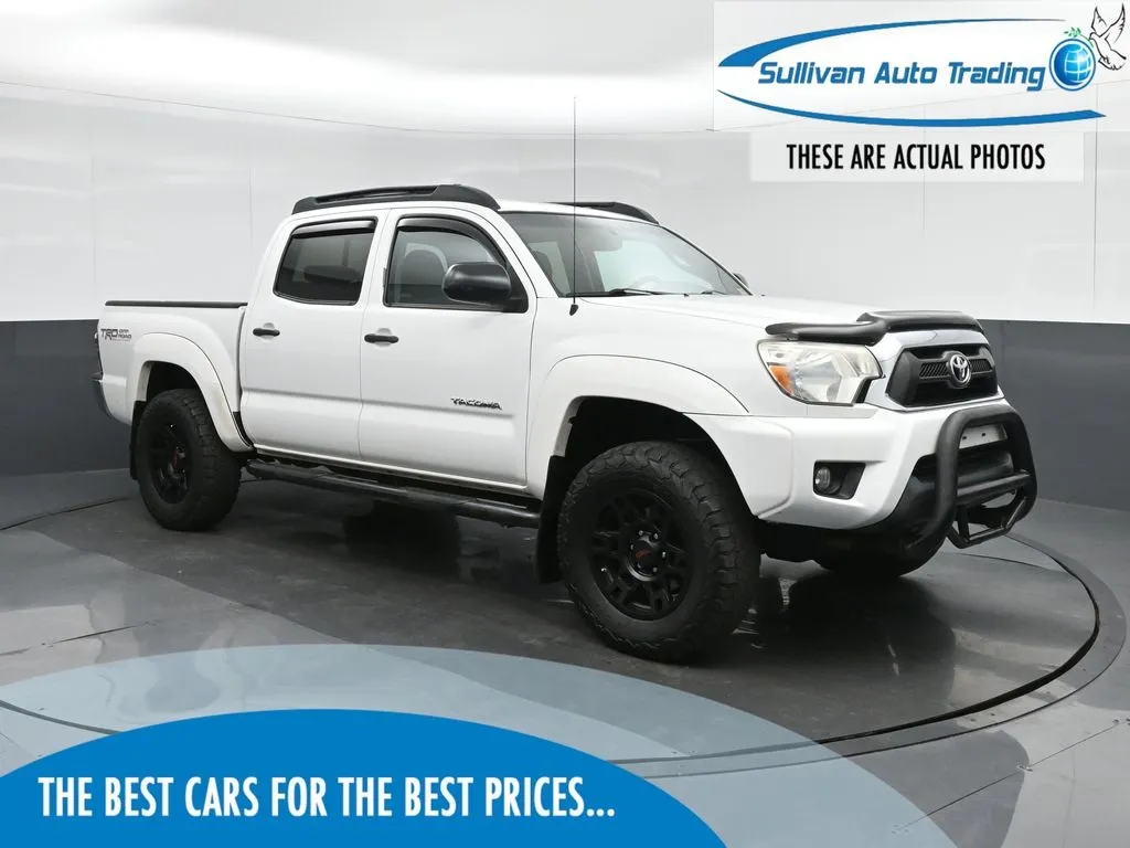 White 2012 Toyota Tacoma for sale in Fredericksburg, VA