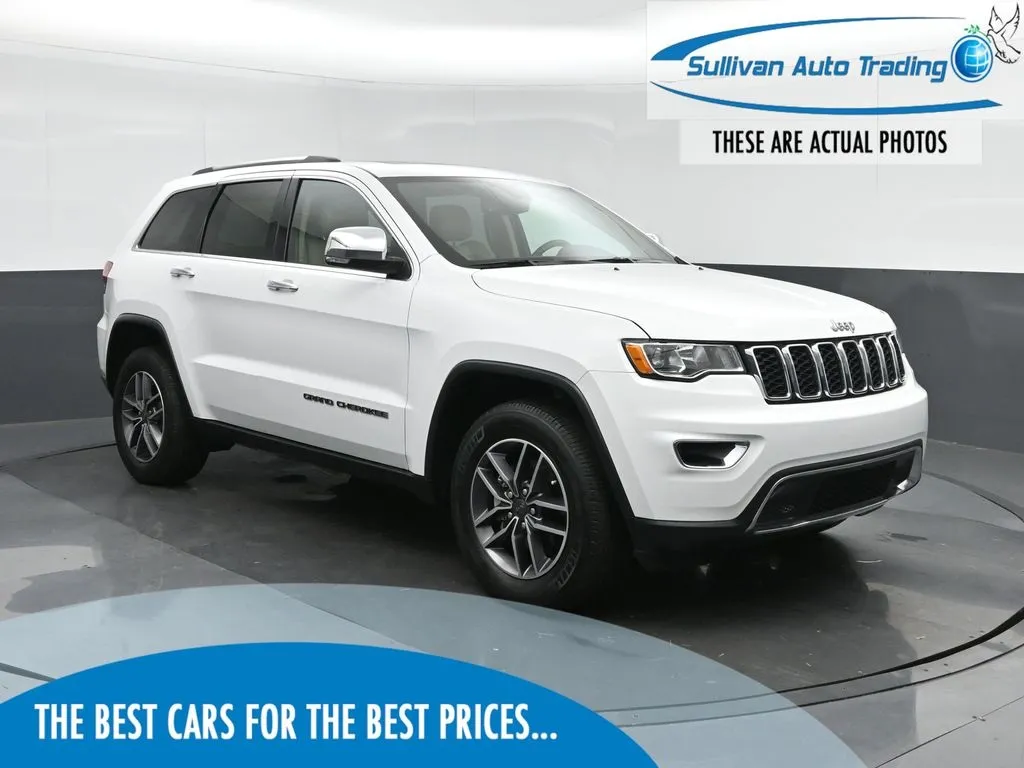 White 2019 Jeep Grand Cherokee Limited for sale in Fredericksburg, VA