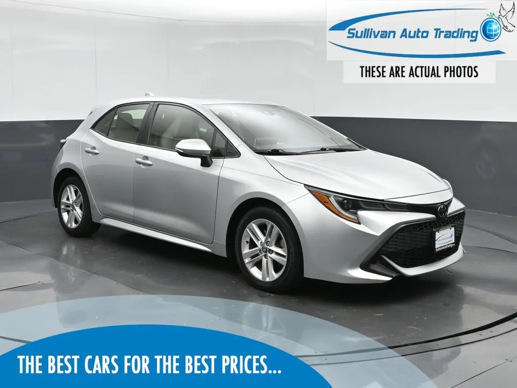 Silver 2019 Toyota Corolla Hatchback SE for sale in Norfolk, VA