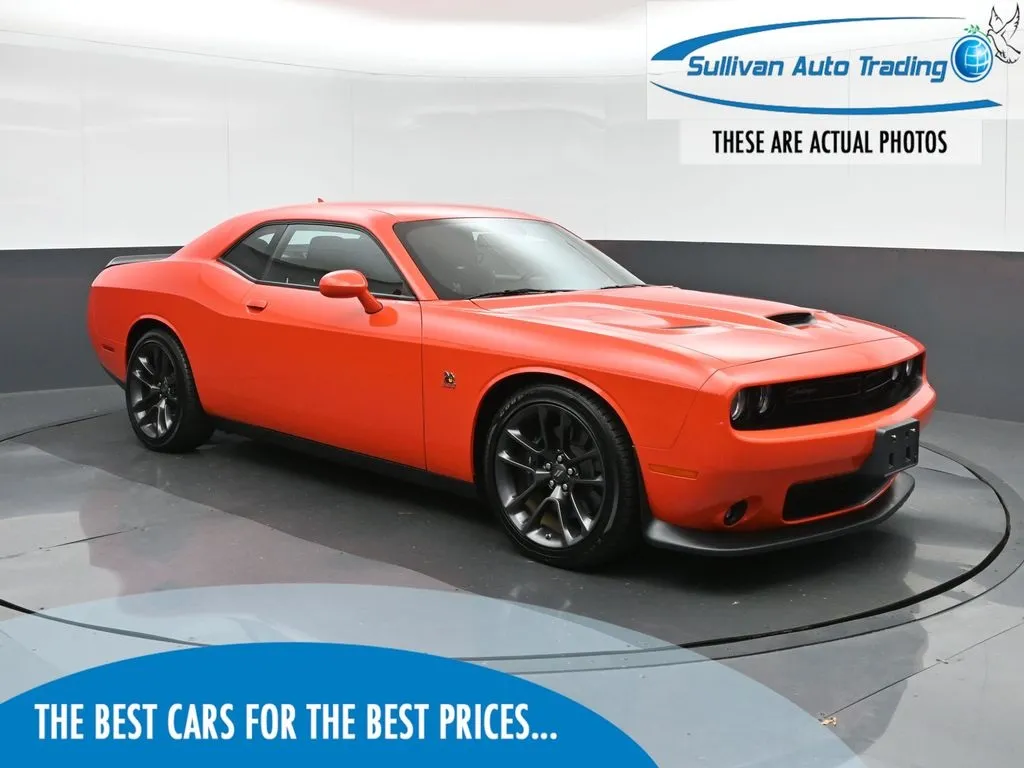Orange 2022 Dodge Challenger R/T Scat Pack for sale in Norfolk, VA