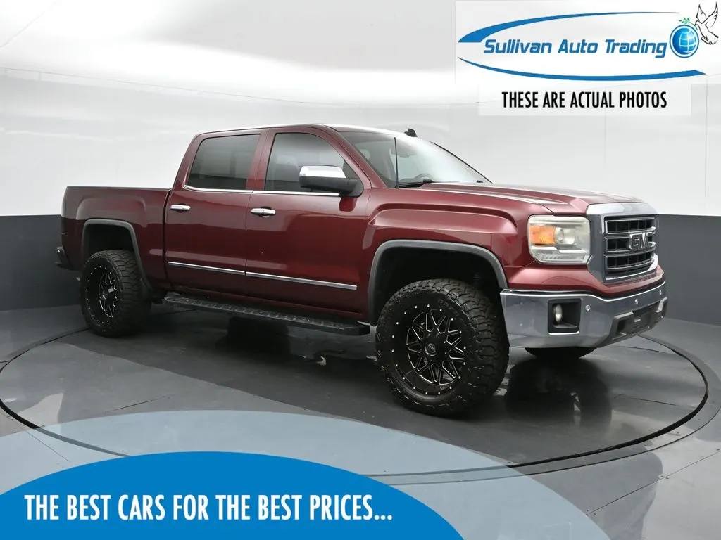 Red 2014 GMC Sierra 1500 SLT for sale in Fredericksburg, VA