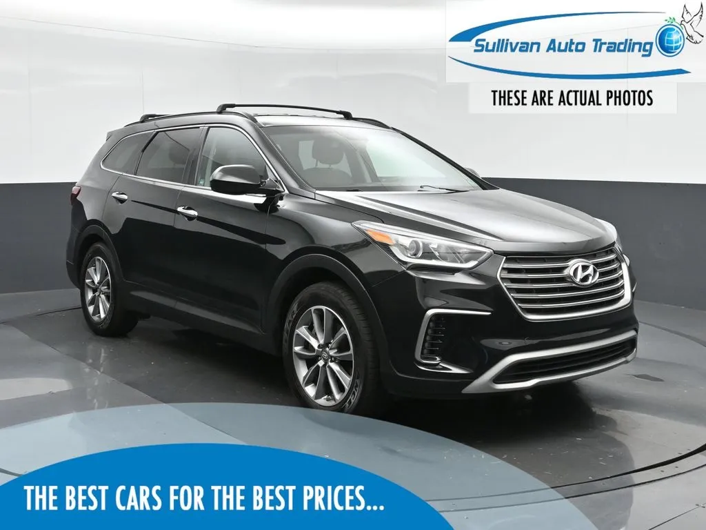 Black 2019 Hyundai Santa Fe XL SE for sale in Fredericksburg, VA
