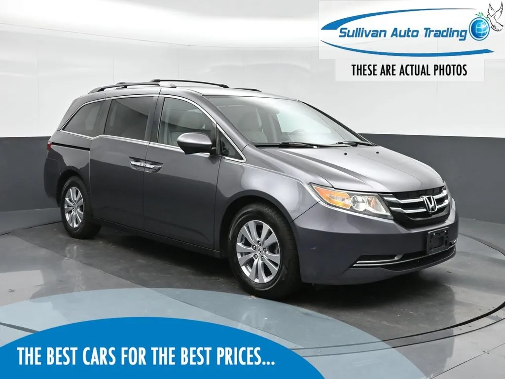 Gray 2016 Honda Odyssey EX for sale in Fredericksburg, VA