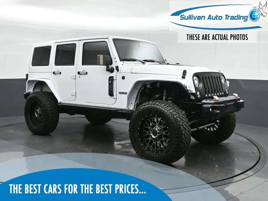 White 2018 Jeep Wrangler JK Unlimited Rubicon for sale in Fredericksburg, VA