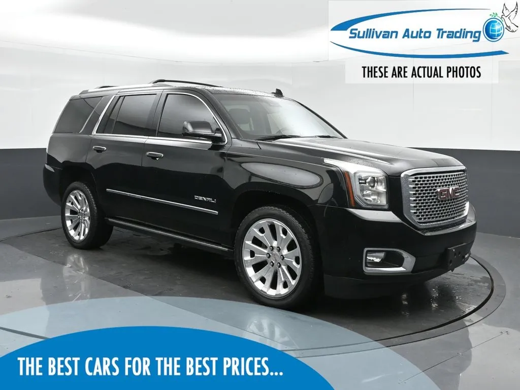 Black 2016 GMC Yukon Denali for sale in Fredericksburg, VA