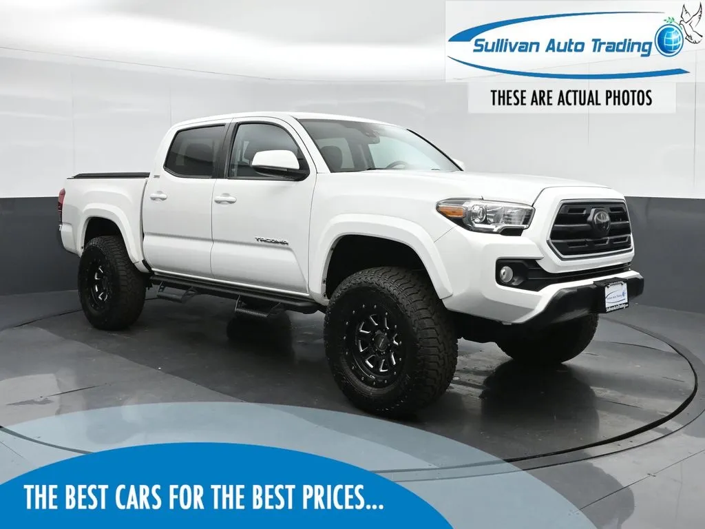 White 2018 Toyota Tacoma SR5 for sale in Fredericksburg, VA
