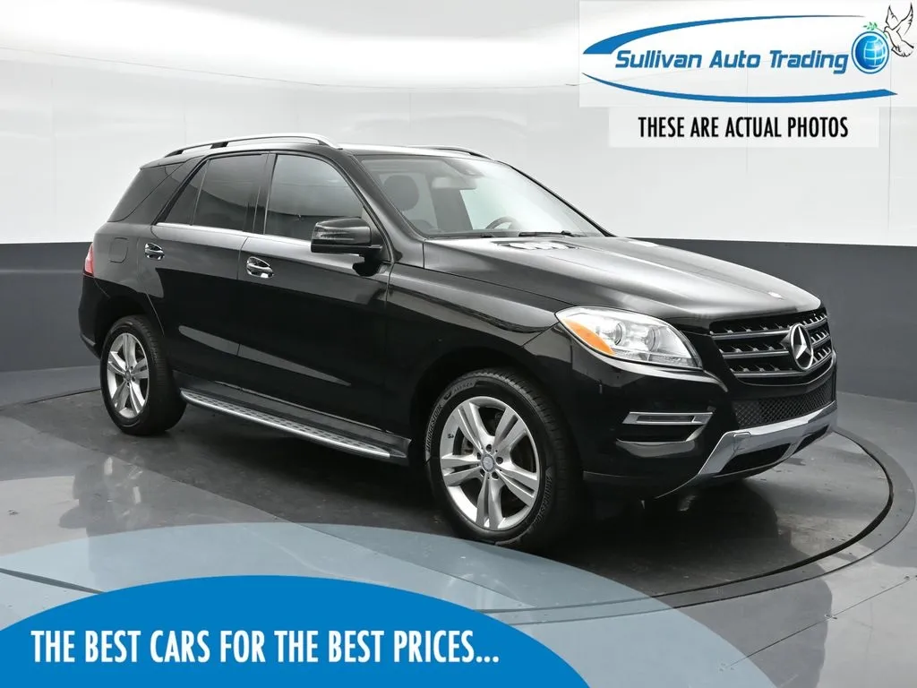 Black 2015 Mercedes-Benz M-Class ML 350 for sale in Fredericksburg, VA