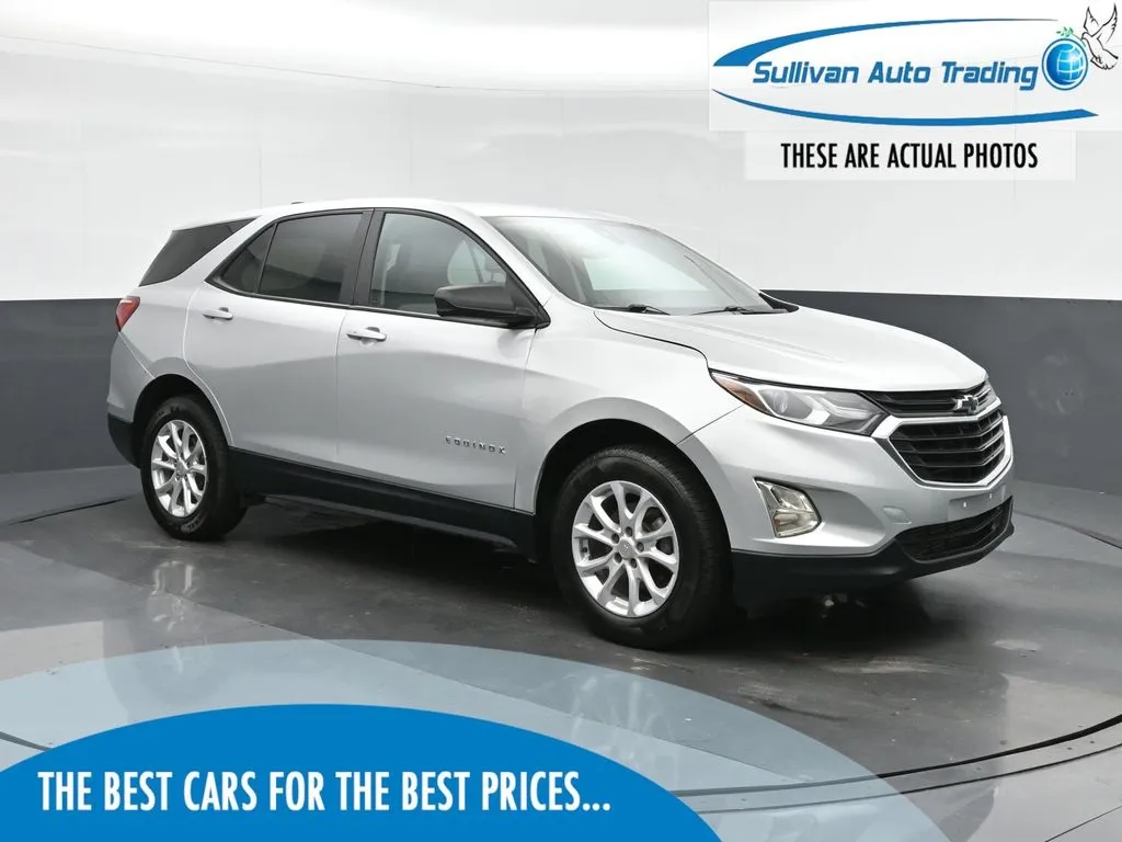 Silver 2020 Chevrolet Equinox LS for sale in Fredericksburg, VA