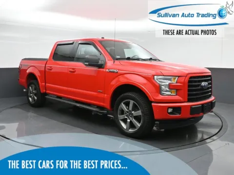 Red 2017 Ford F-150 XLT for sale in Fredericksburg, VA