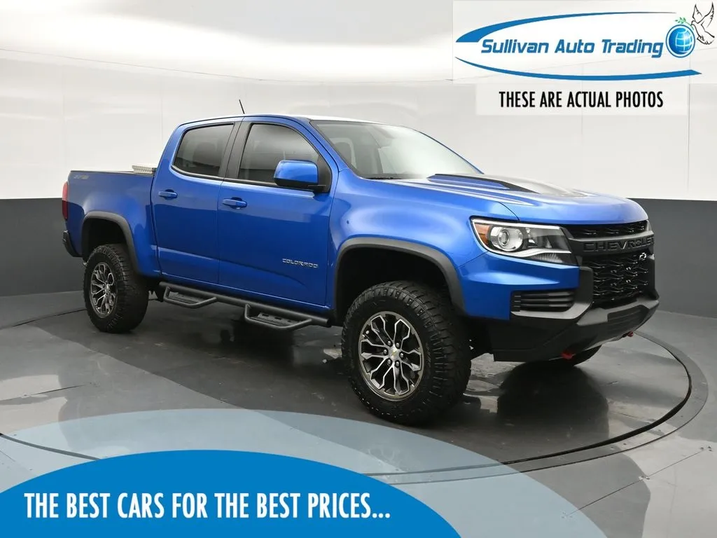 Blue 2022 Chevrolet Colorado ZR2 for sale in Norfolk, VA