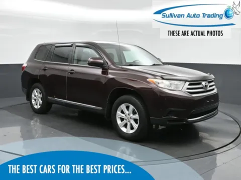 Red 2012 Toyota Highlander for sale in Fredericksburg, VA