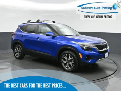 Blue 2021 Kia Seltos EX for sale in Fredericksburg, VA