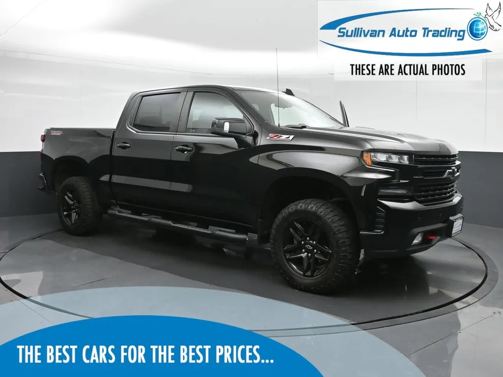 Black 2021 Chevrolet Silverado 1500 LT Trail Boss for sale in Fredericksburg, VA